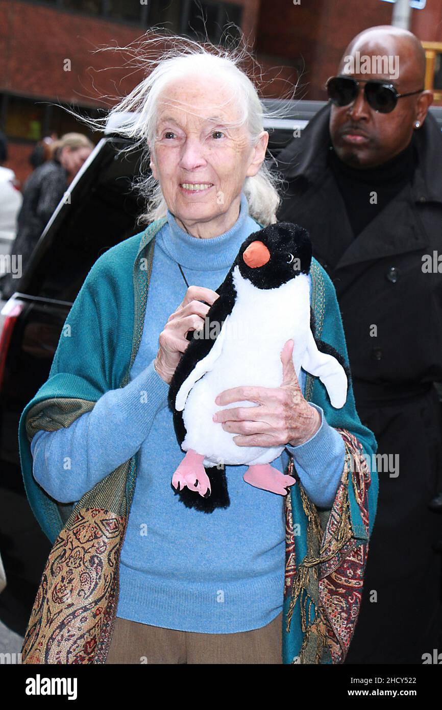 New York NY 20190415 Doc Jane Goodall at Build Series. PICTURED