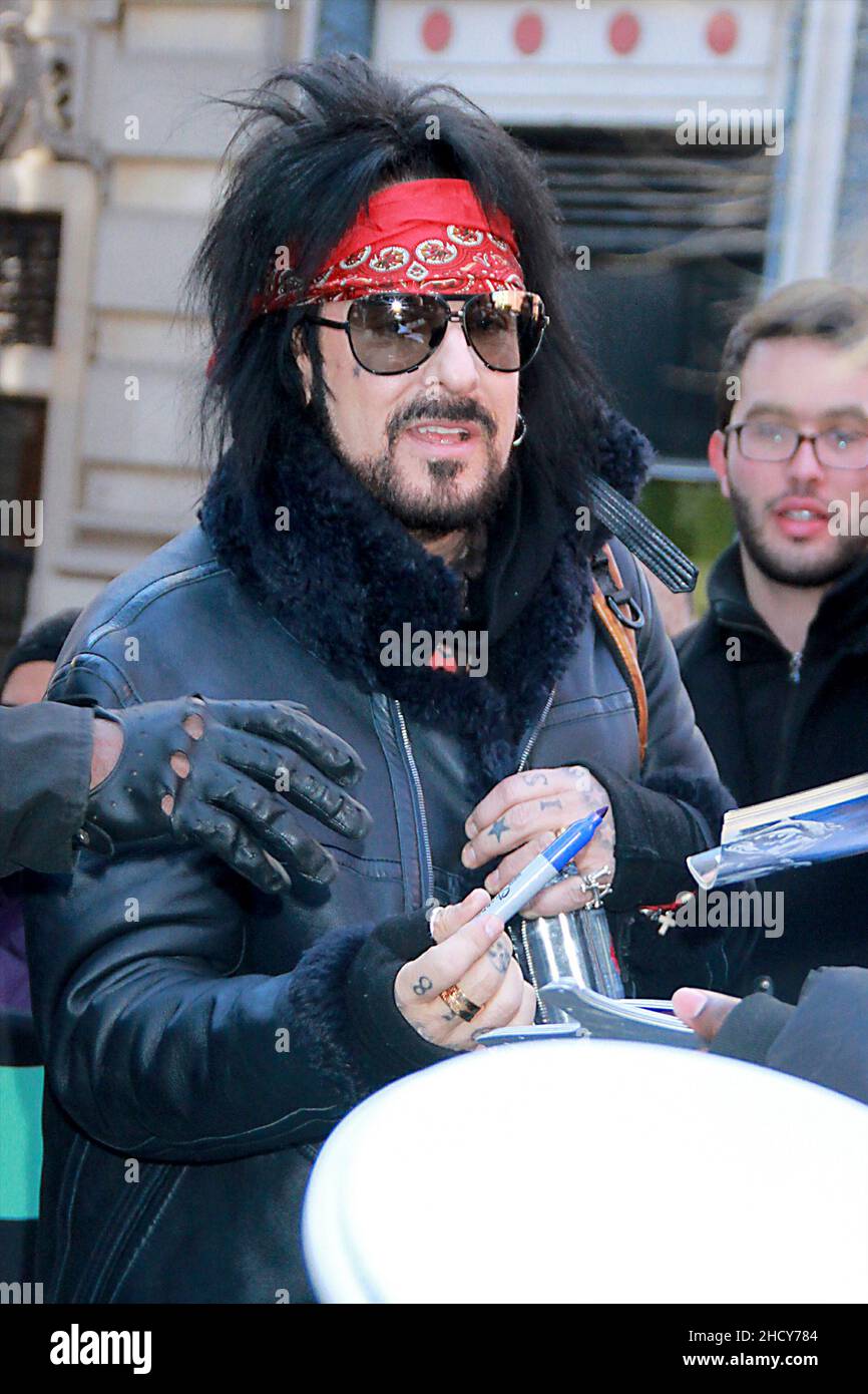New York - NY - 20190305Nikki Sixx at Build Series to talk about new Netflix movie about Motley
