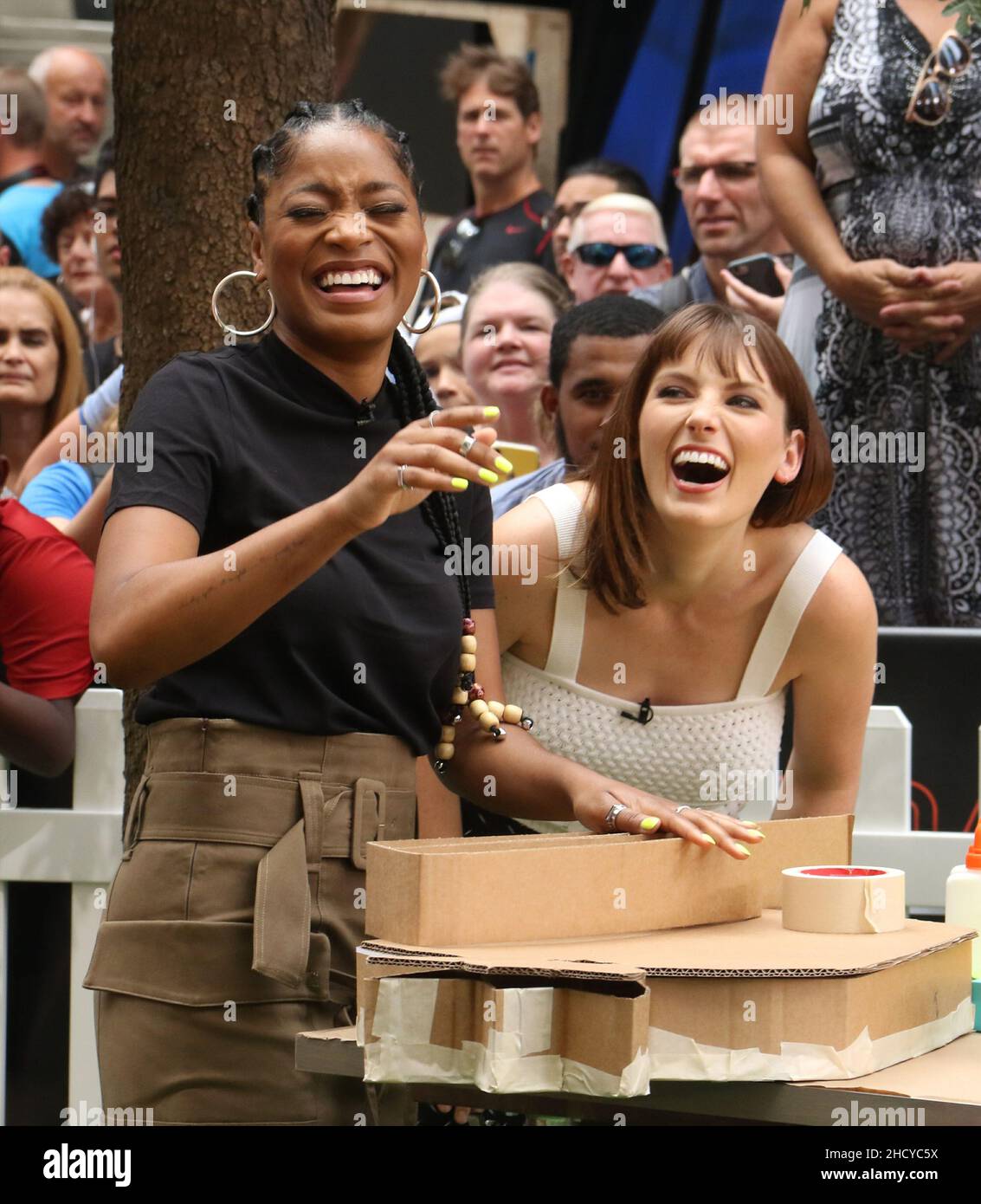 New York NY 20190731 Michael StrahanSara Haines and Keke Palmer on