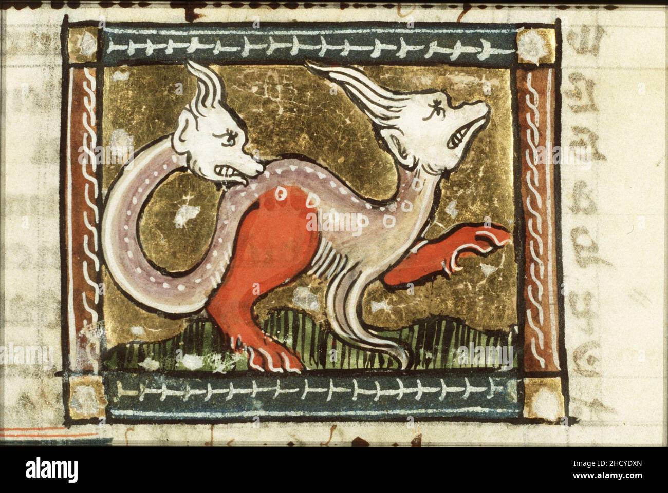 Reptile - Der naturen bloeme - Jacob van Maerlant - KB KA 16 - 121r b1 ...