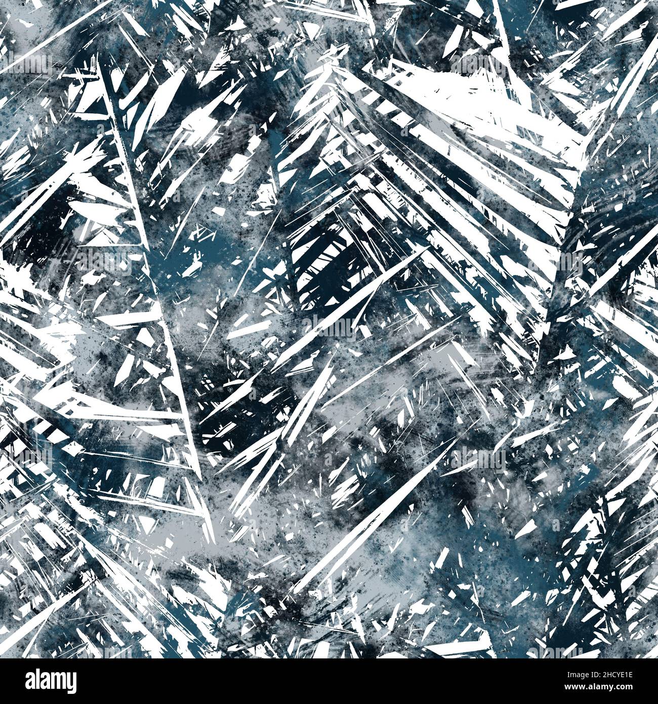 Seamless navy blue and white abstract grungy seamless surface pattern ...