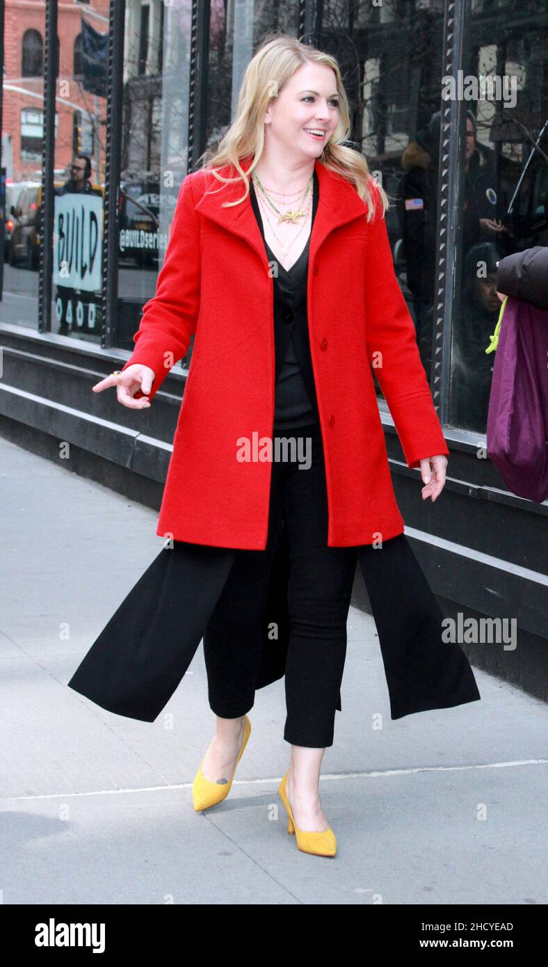 New York - NY - 20190402 Melissa Joan Hart at Build Series. -PICTURED