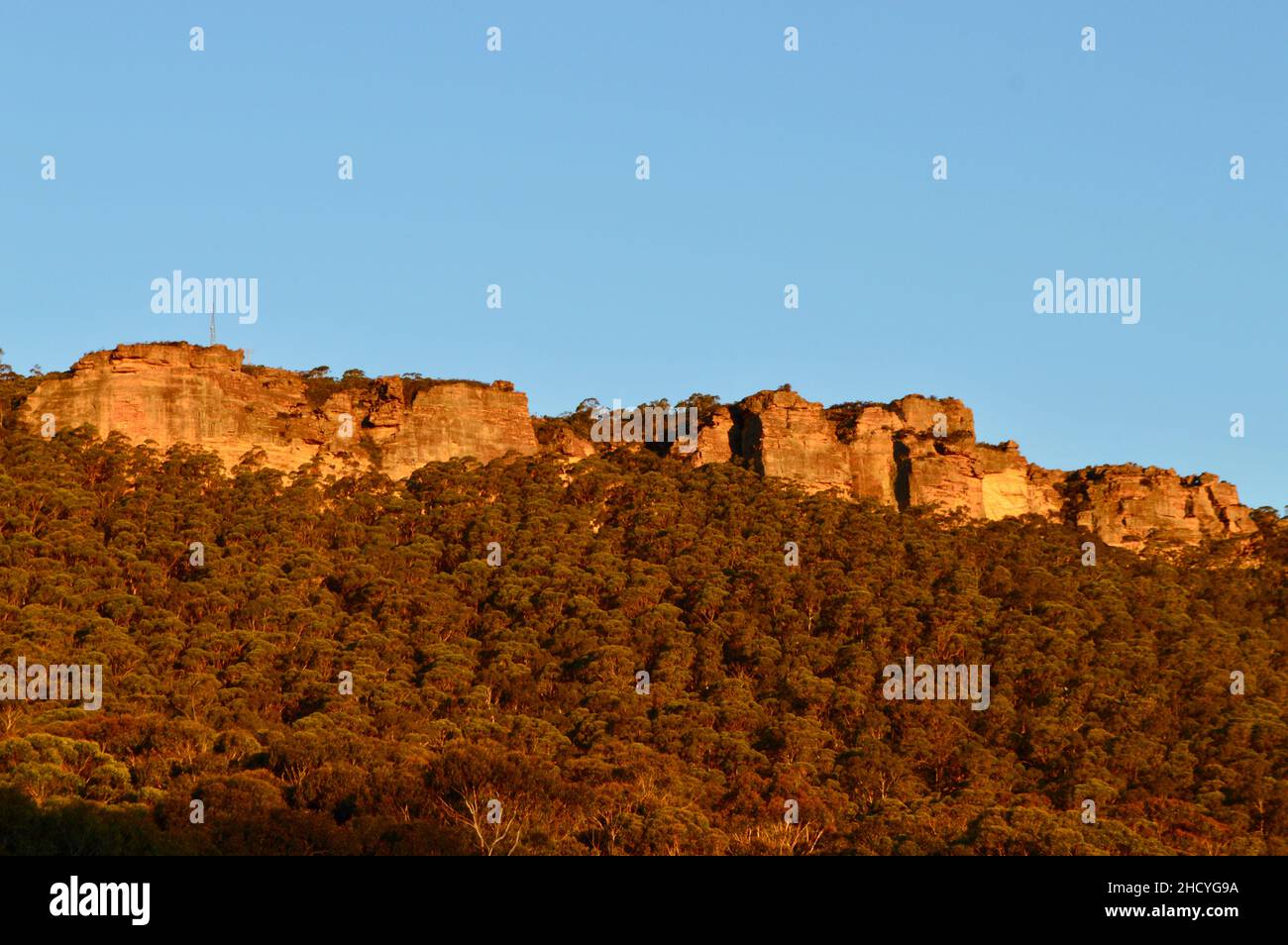 A view of Hassans Wall near Lithgow in New South Wales, Australia Stock Photo