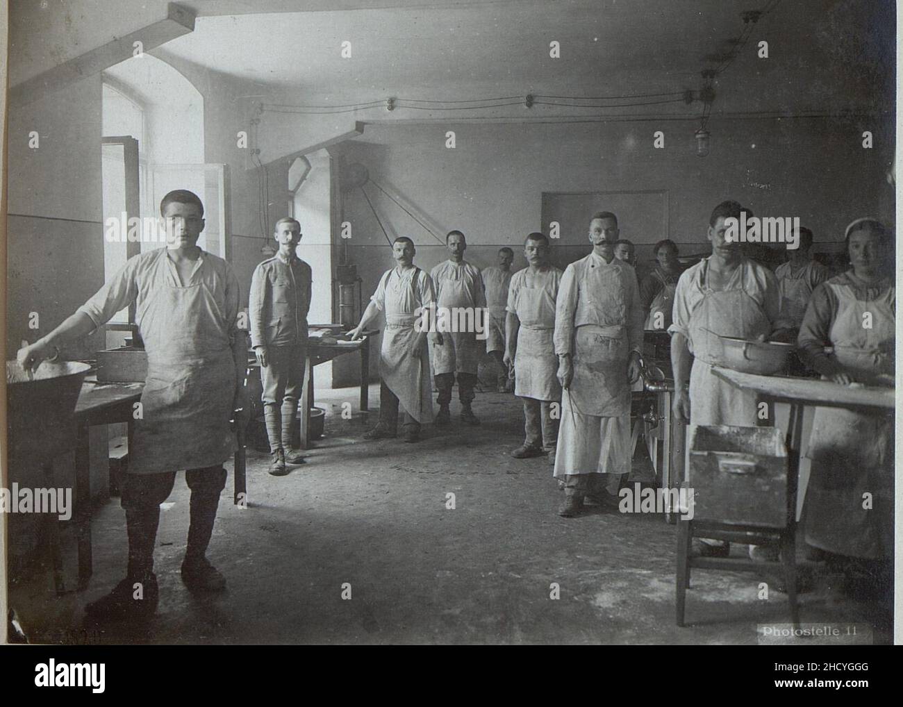 Reserve-Spital, Jägerndorf. Offiziersküche Stock Photo - Alamy