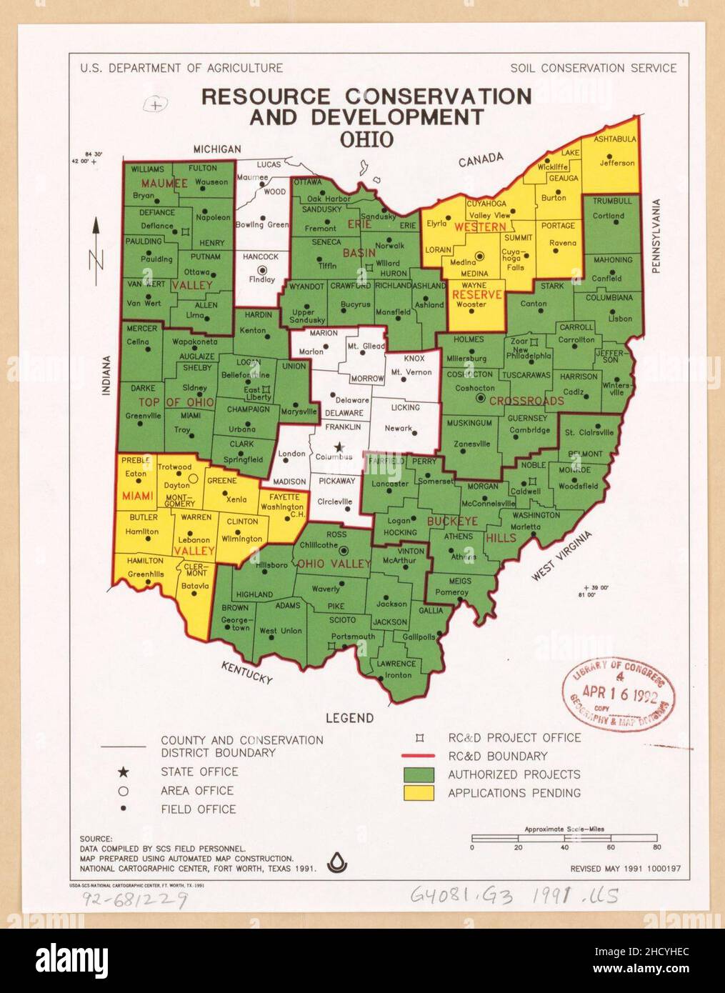 Resource conservation and development, Ohio Stock Photo Alamy