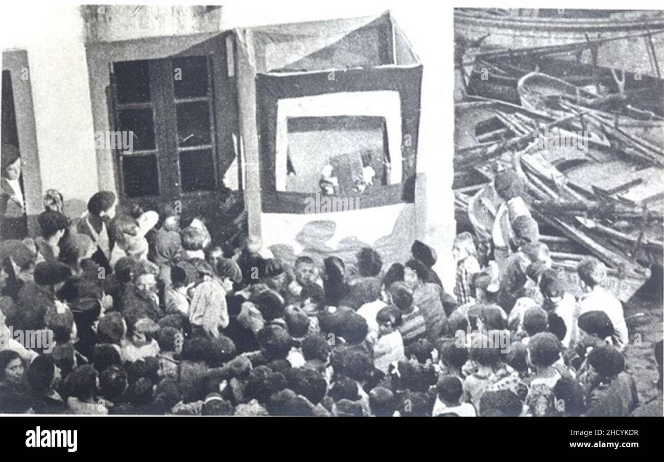 Retablo de Fantoches Malpica 1933 Stock Photo Alamy