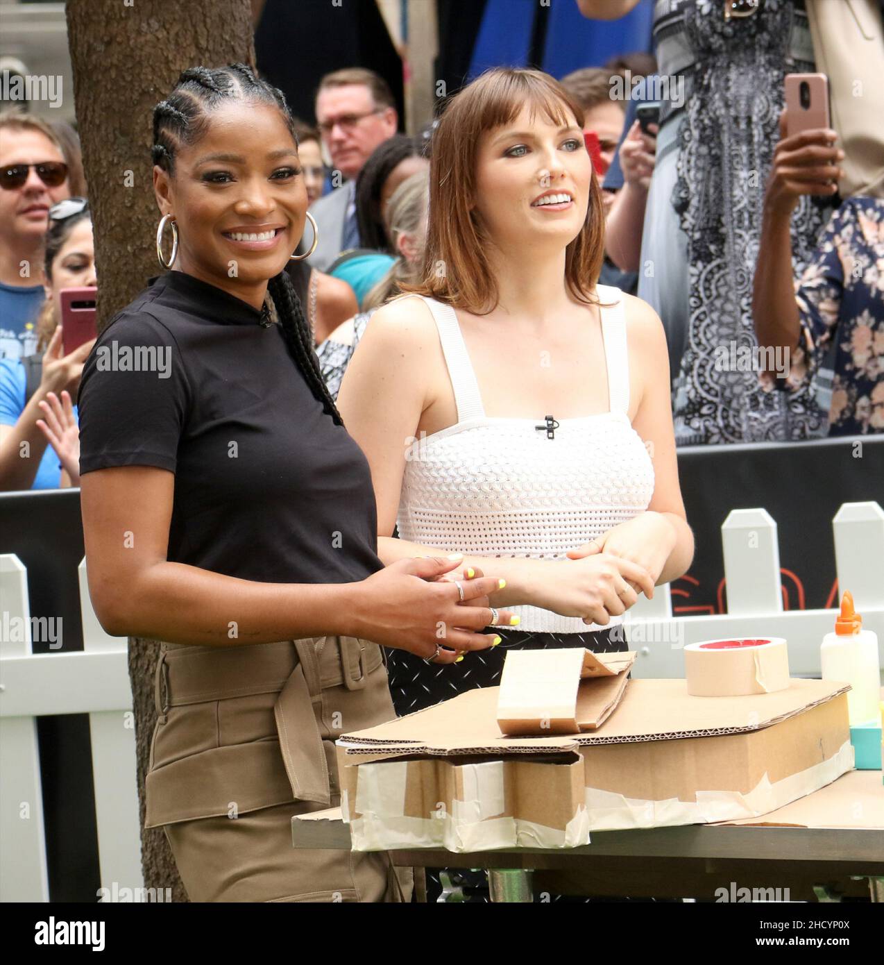 New York NY 20190731 Michael StrahanSara Haines and Keke Palmer on