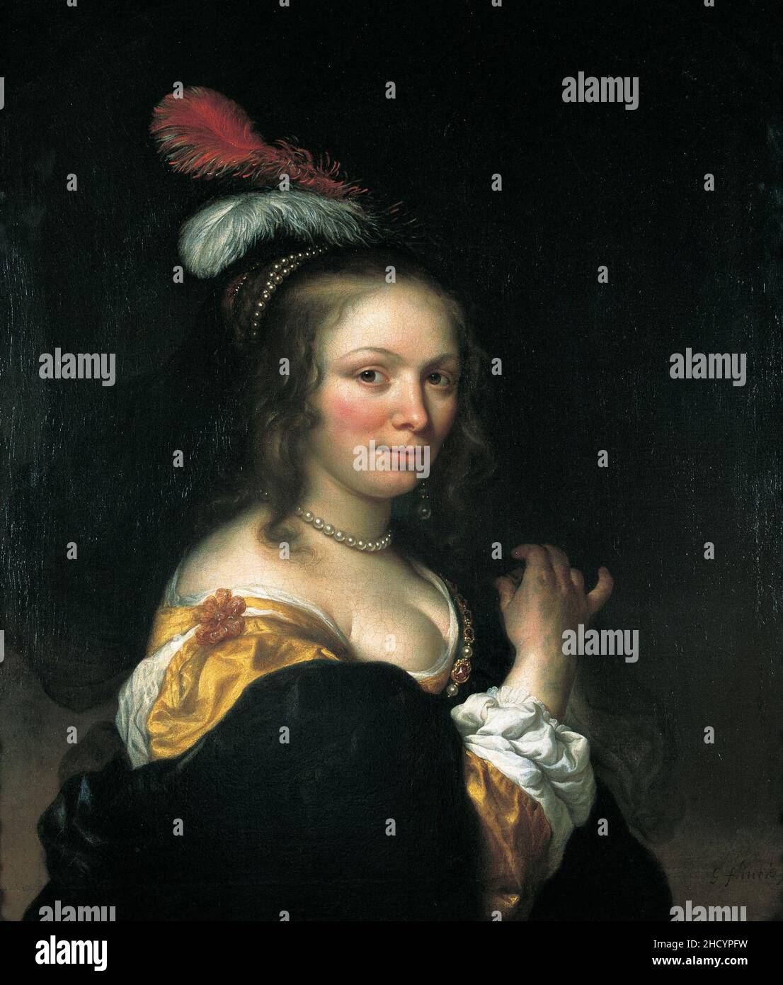 Sombrero con plumas hi-res stock photography and images - Alamy