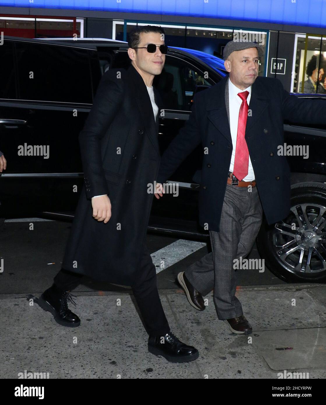 December 042019 Rami Malekattend Good Morning America premiere of MGM ...