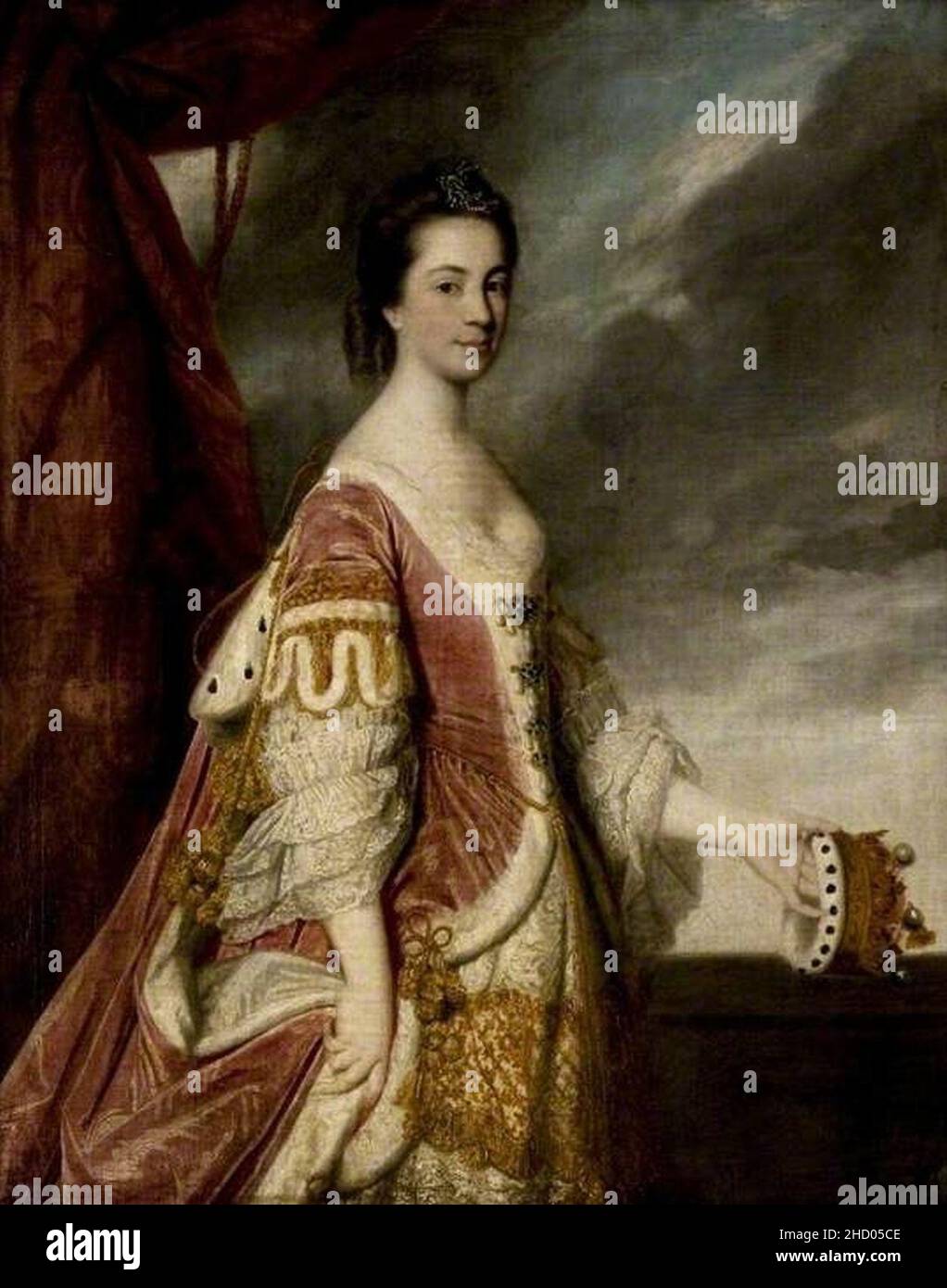 Reynolds - Isabella, Countess of Erroll. Stock Photo