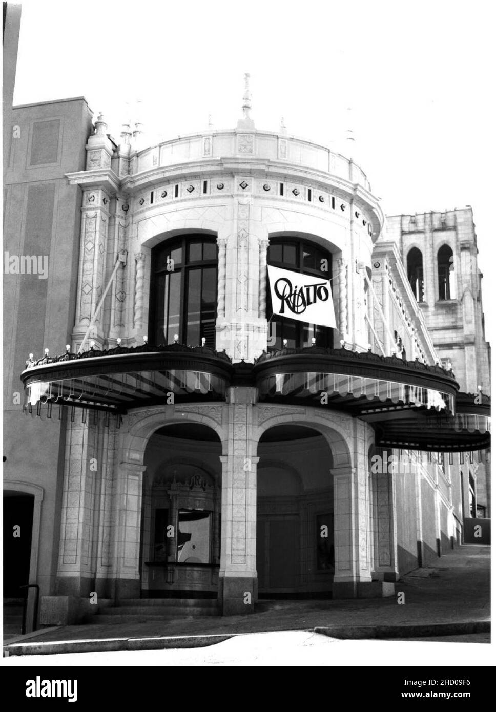 Rialto Theater - Main Entrance Stock Photo - Alamy