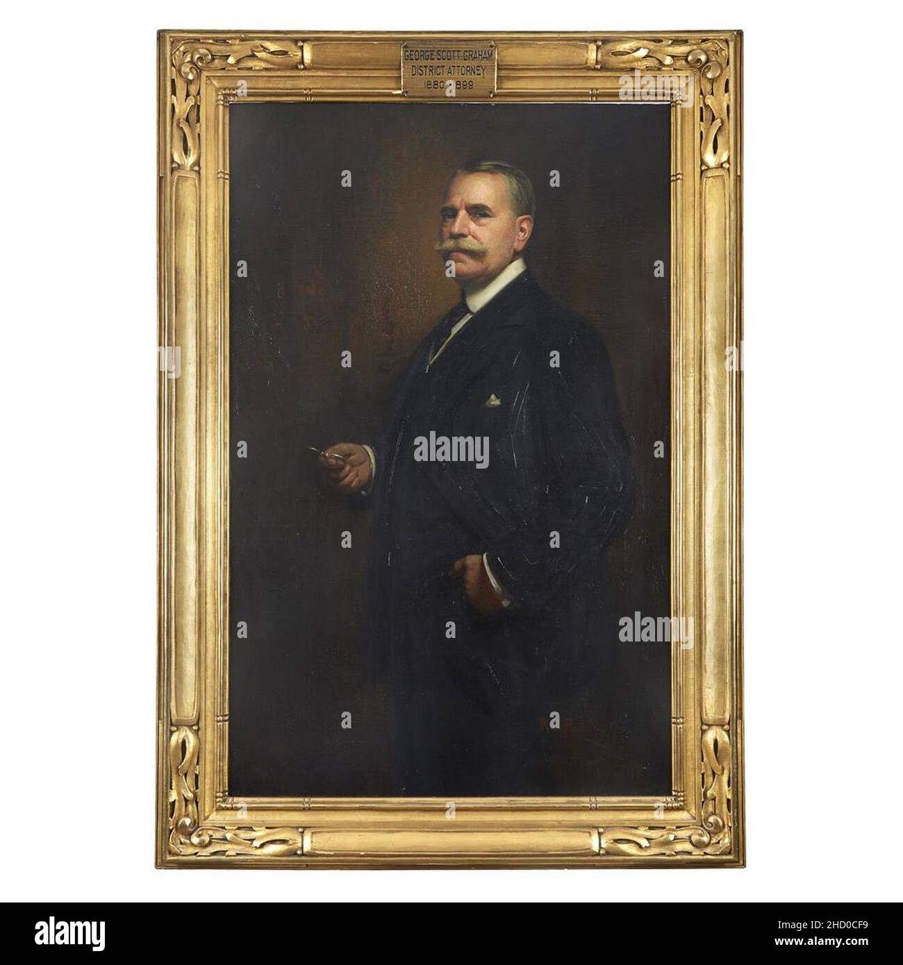 Richard L. Partington (18681929) Portrait of Scott Graham (1850