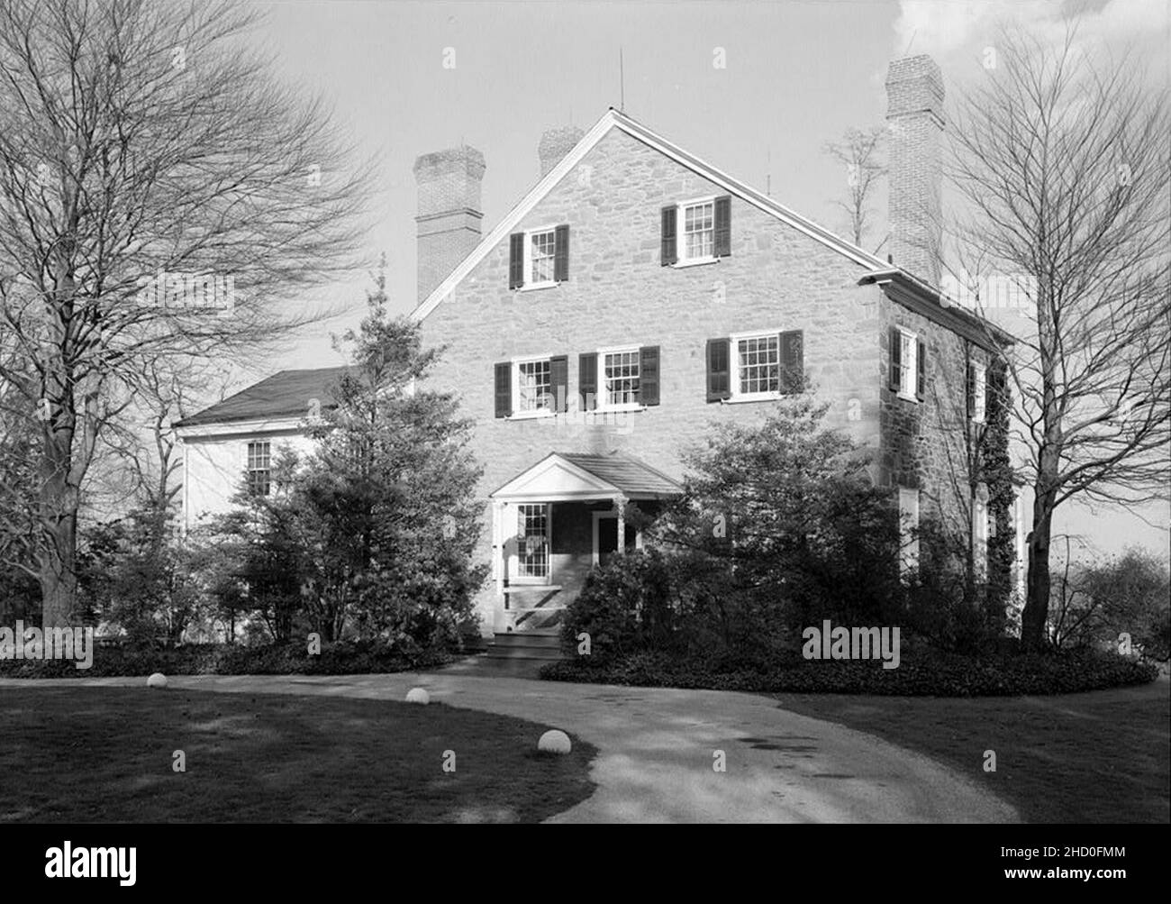 Ridgeland Mansion front Stock Photo Alamy
