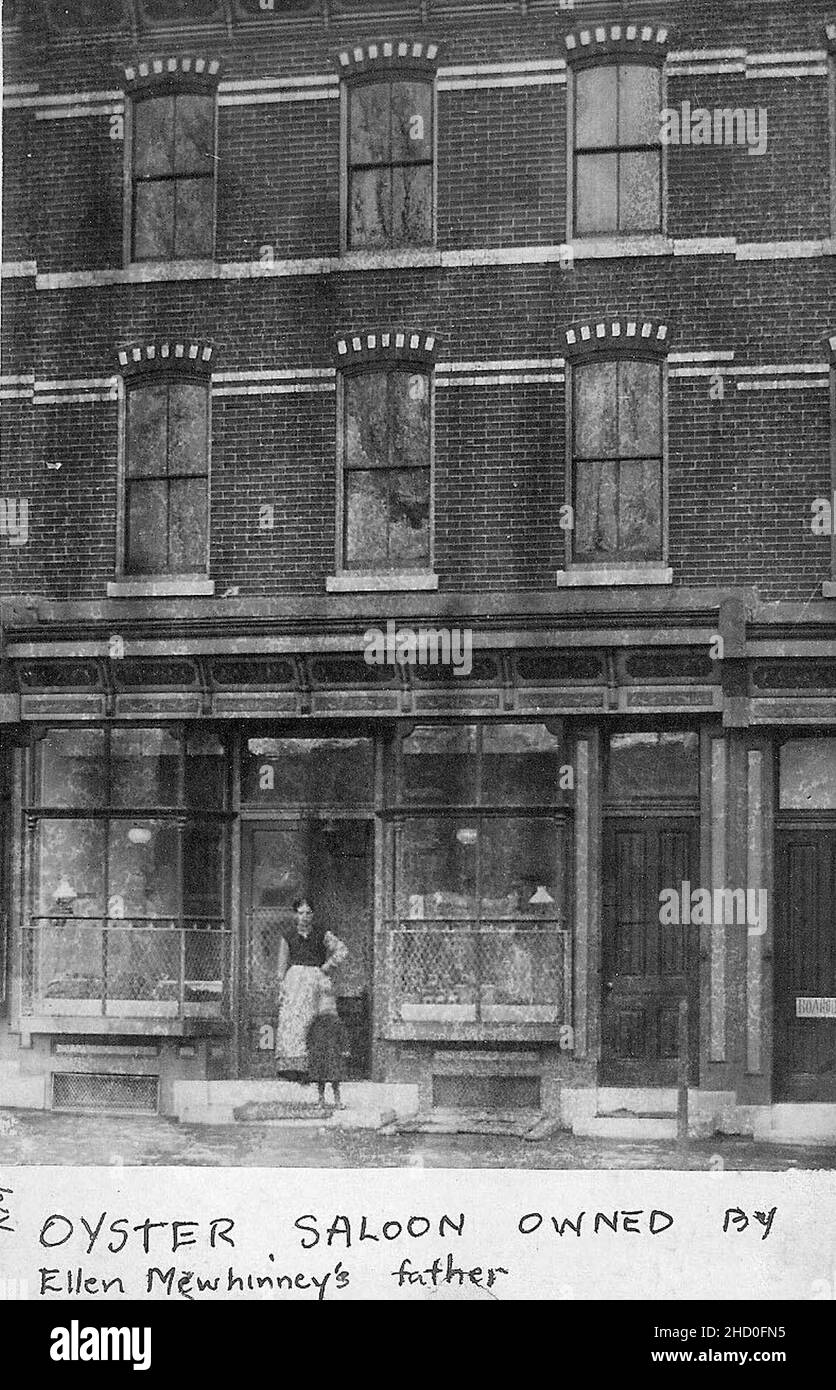 Ridge ave oyster saloon Stock Photo Alamy