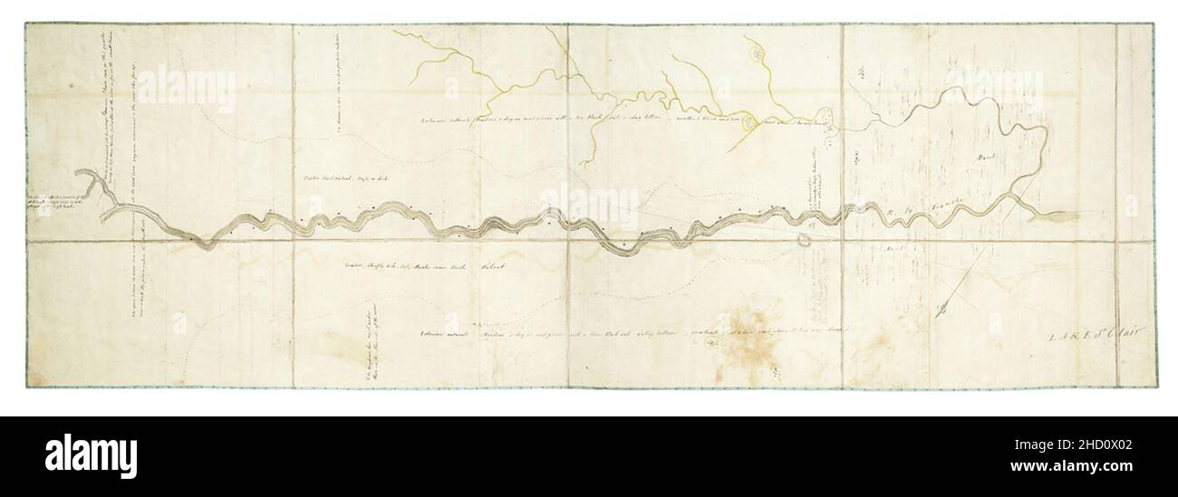 River Tranche Stock Photo