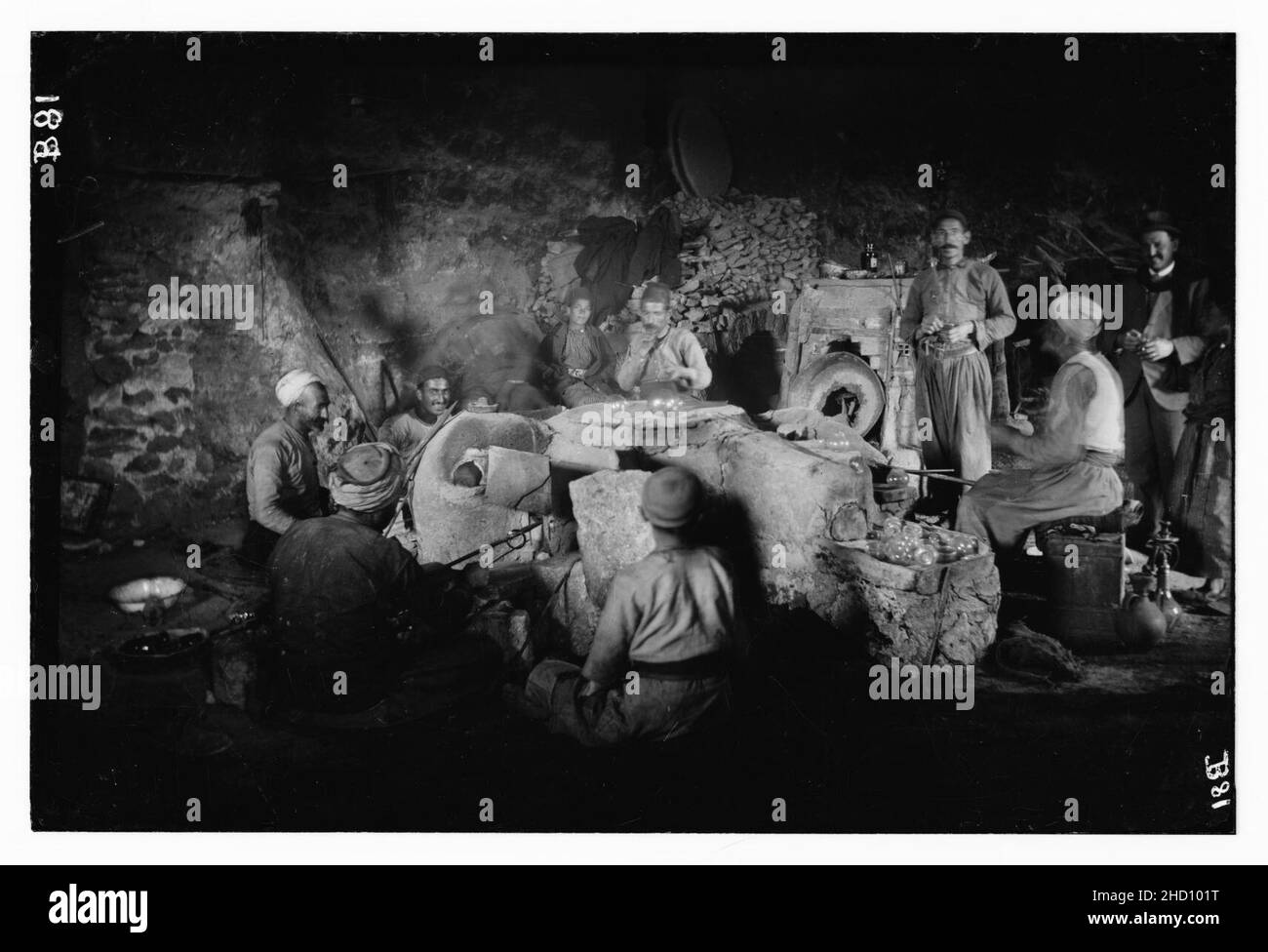 Road to Hebron, Mar Saba, etc. Glass works Stock Photo Alamy