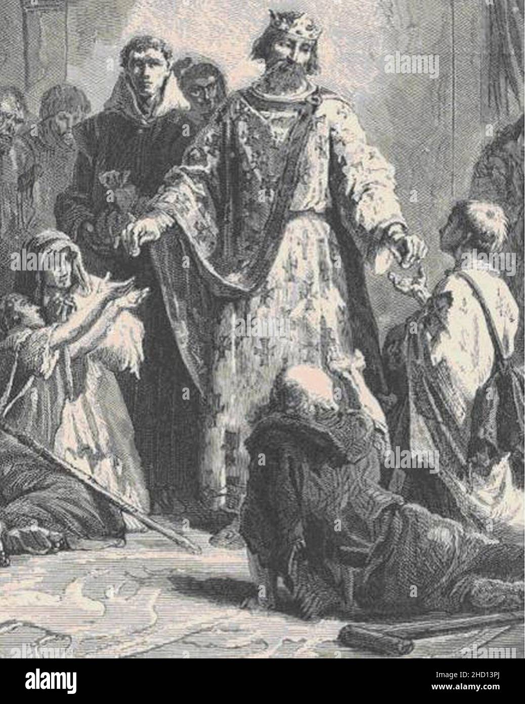 Robert II de France Stock Photo Alamy