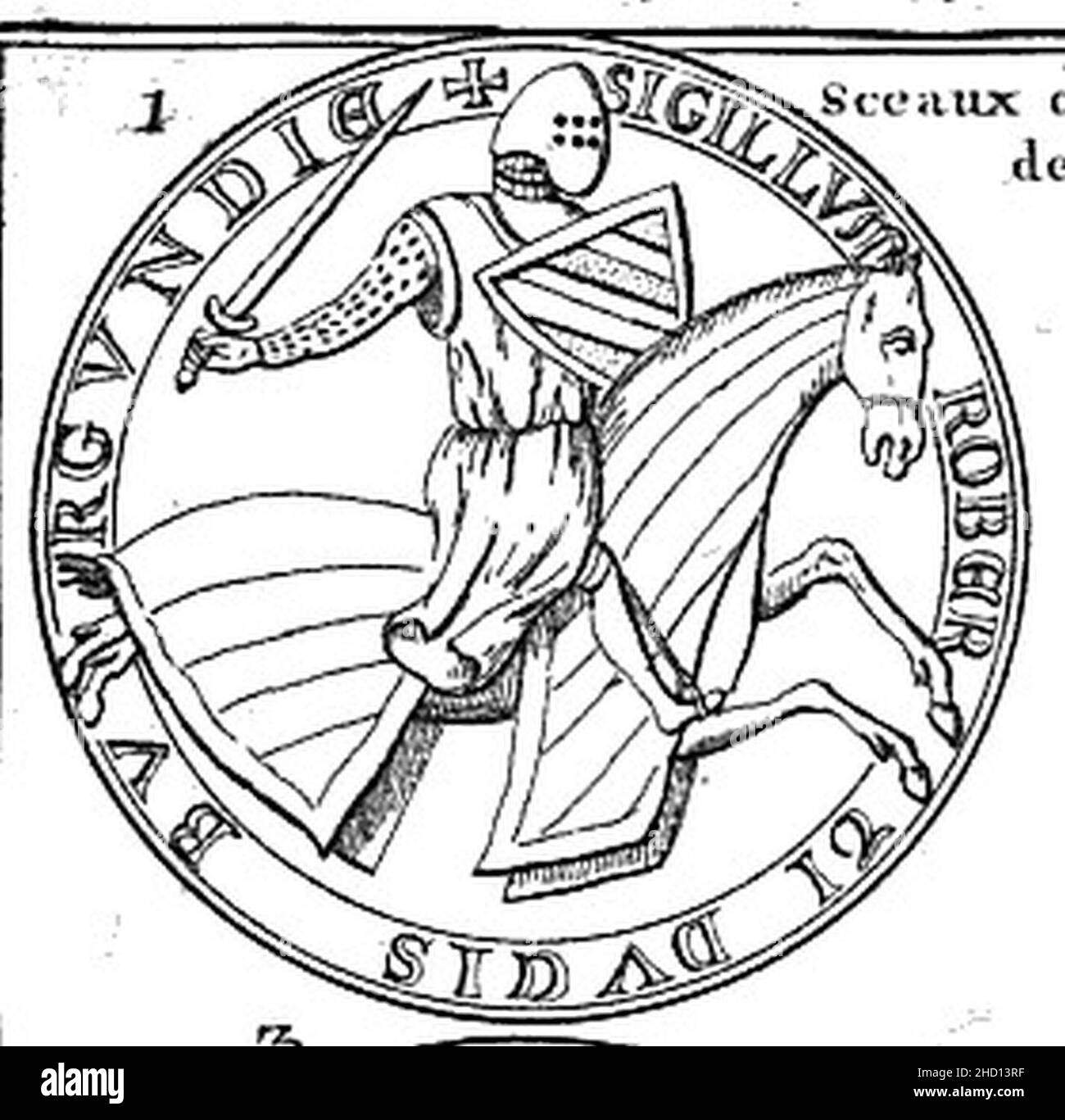 Robert II Burgundy Stock Photo Alamy