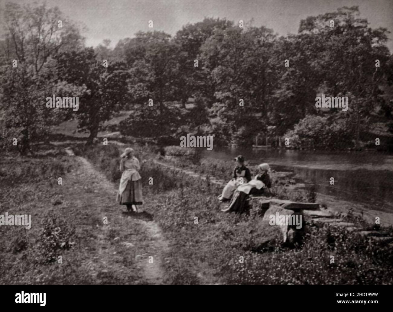 Robinson, Henry Peach Straßenrandklatsch Stock Photo Alamy