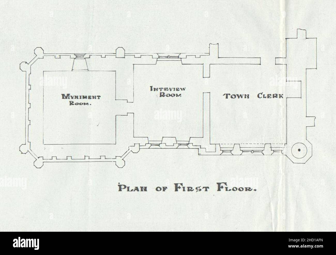 Town hall floor plan hi-res stock photography and images - Alamy