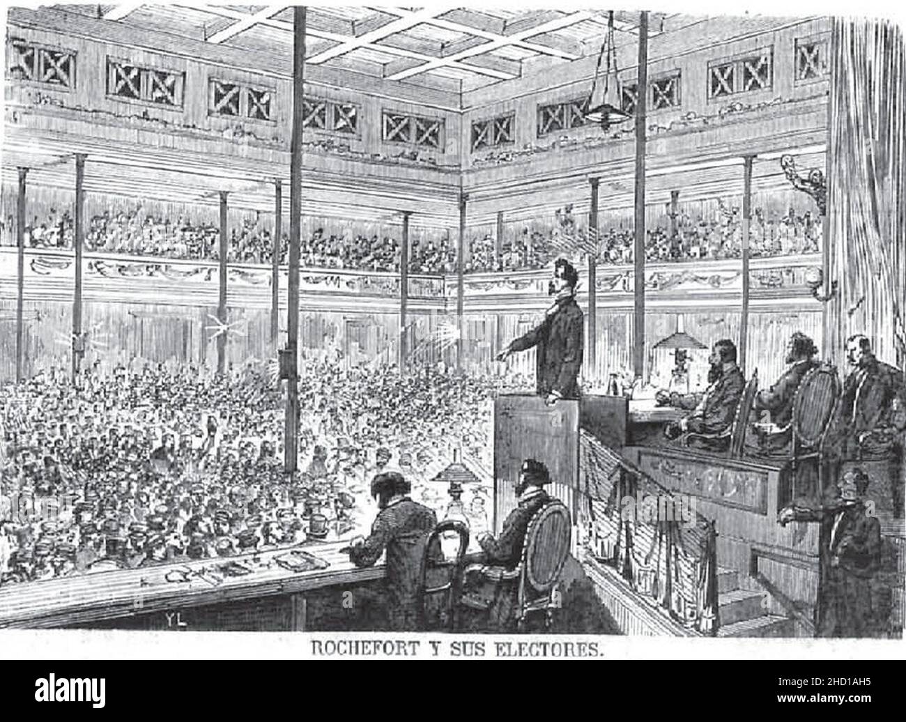 Rochefort y sus electores Stock Photo - Alamy