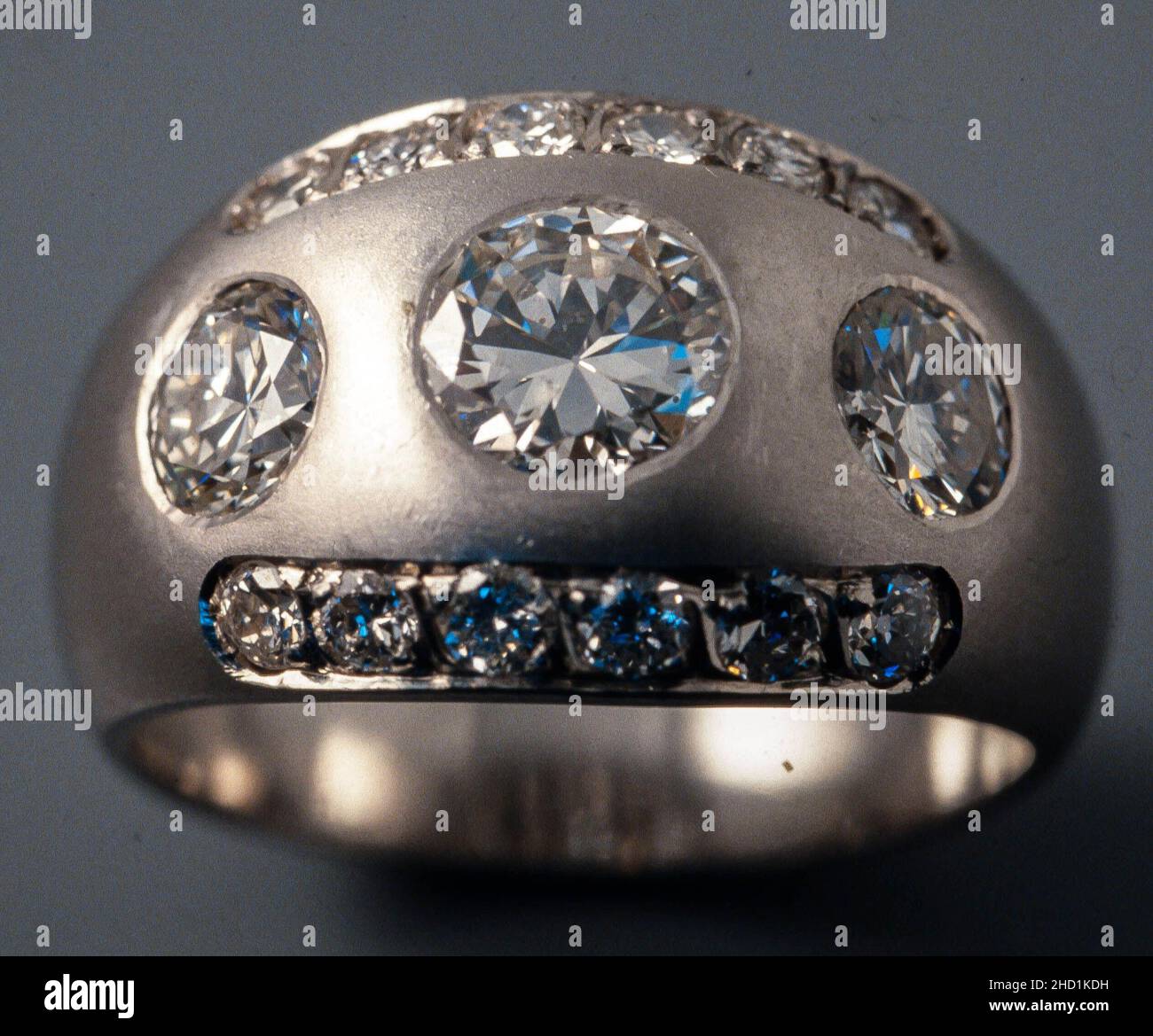 Anillo, obra de Rogelio Roca Plans, siglo XX. Colección privada. Author: ROGELIO ROCA PLANS (S. XX). Stock Photo