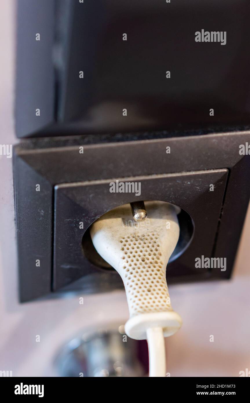 Plug In Socket Metal plug socket hi-res stock photography and images - Alamy
