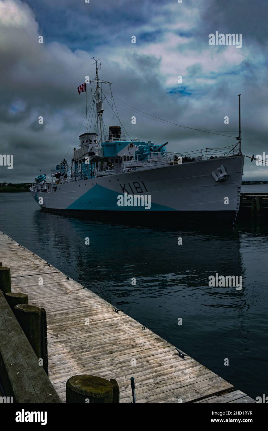 HMCS Sackville is the last surviving Flower-class corvette from the ...