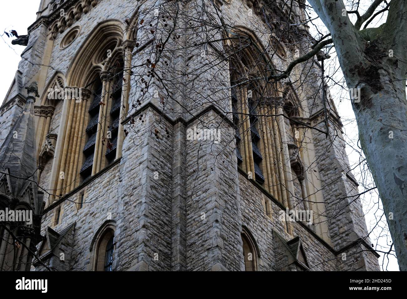 St Mary Abbots Church Stock Photo