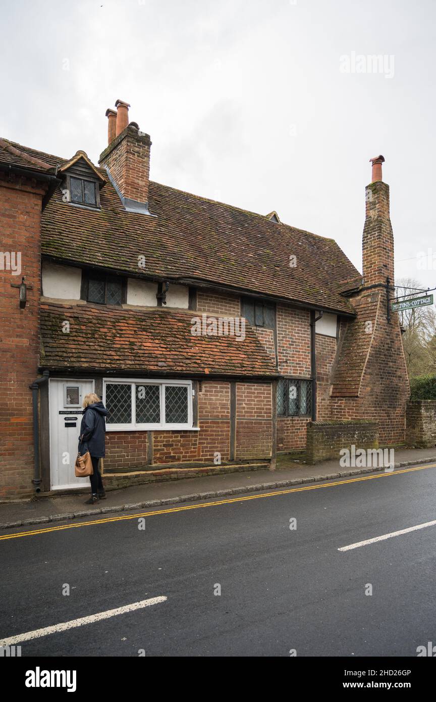 The English poet John Milton's cottage in the village of Chalfont St