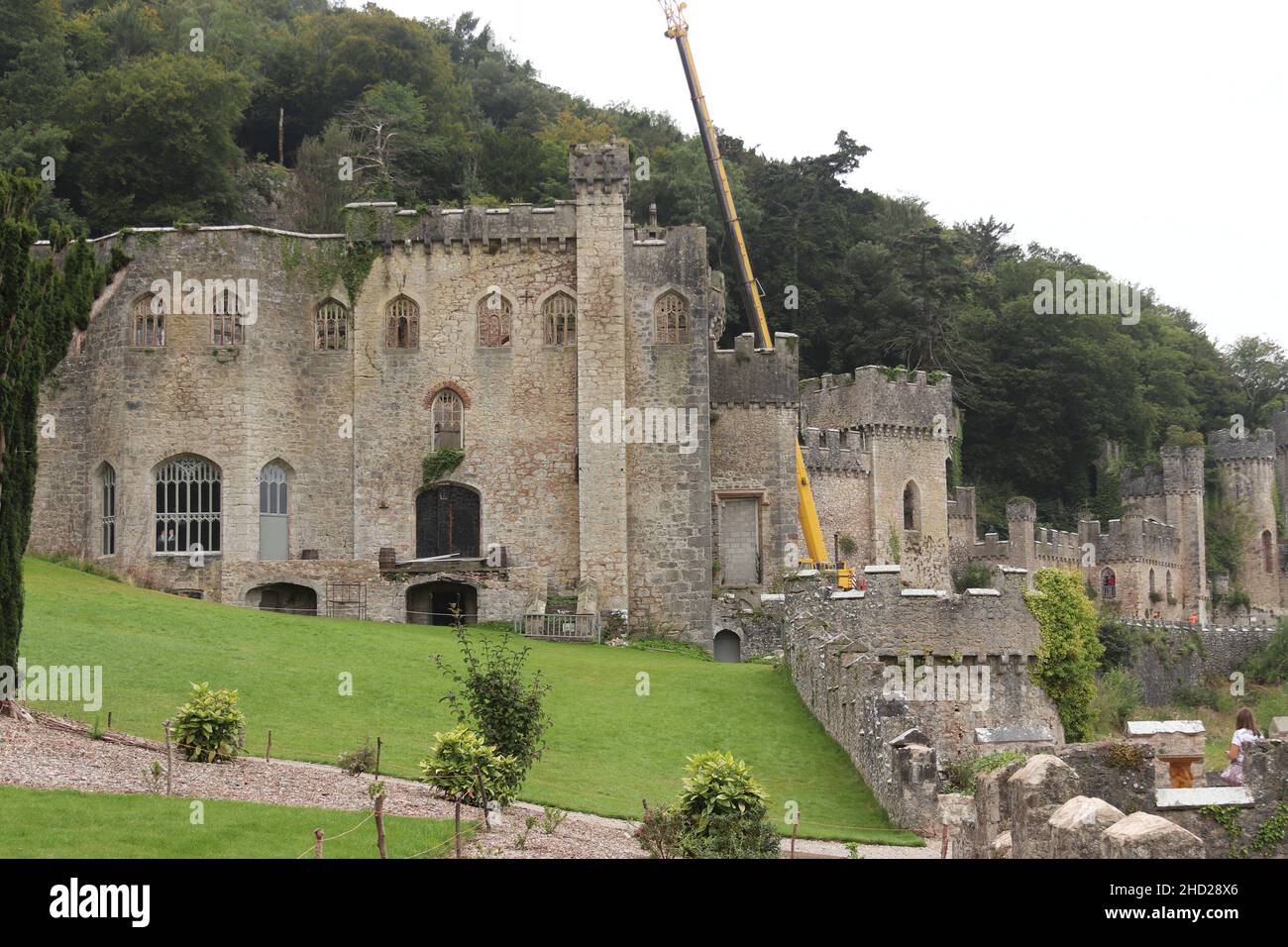 Gwrych Castle Abergele North Wales Stock Photo Alamy gwrych-castle-abergele-north-wales-stock-photo-alamy