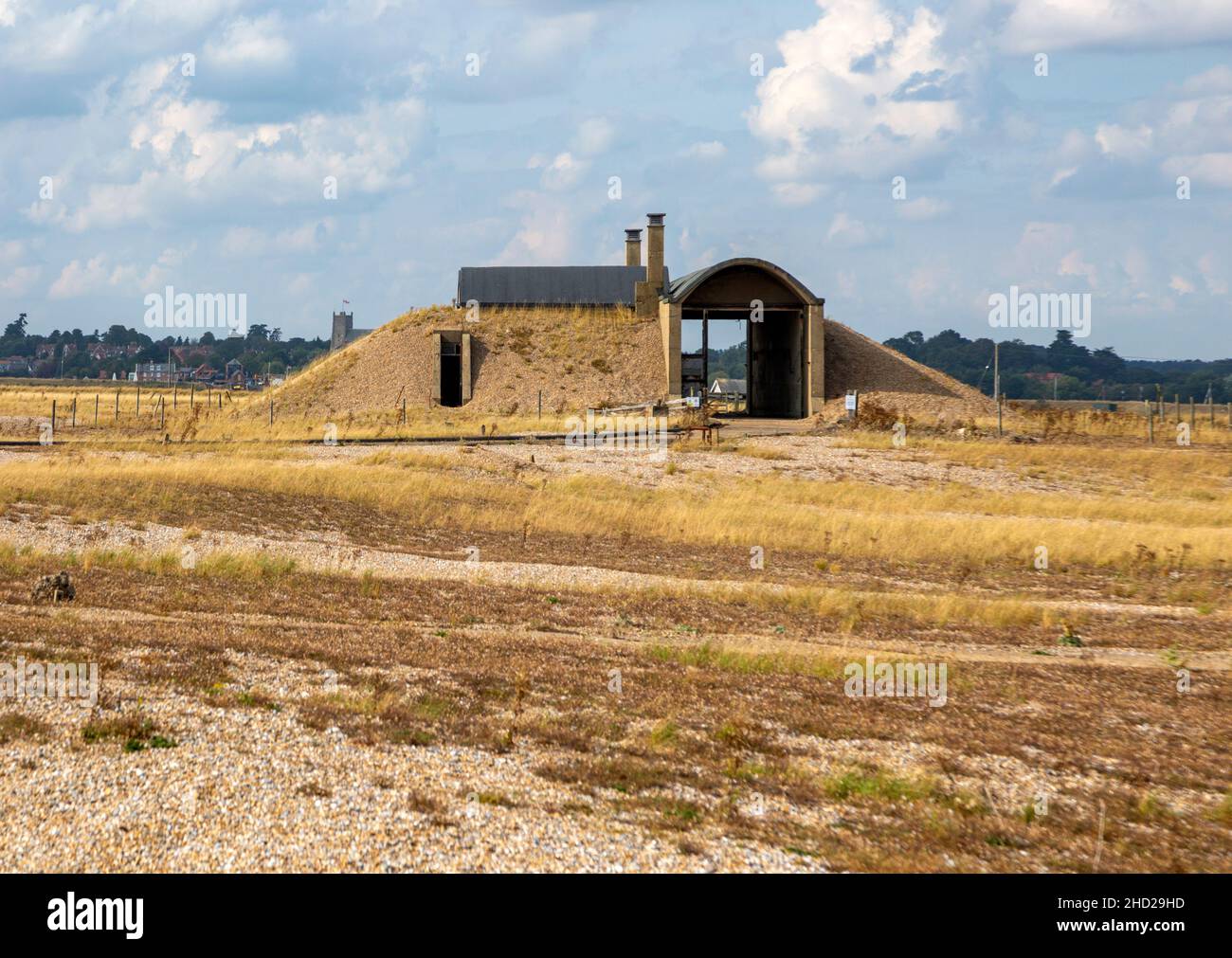 Abandoned military bomb testing buildings, former Atomic Weapons ...