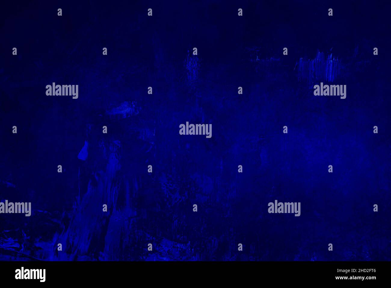 Dark blue painted canvas abstract background Stock Photo