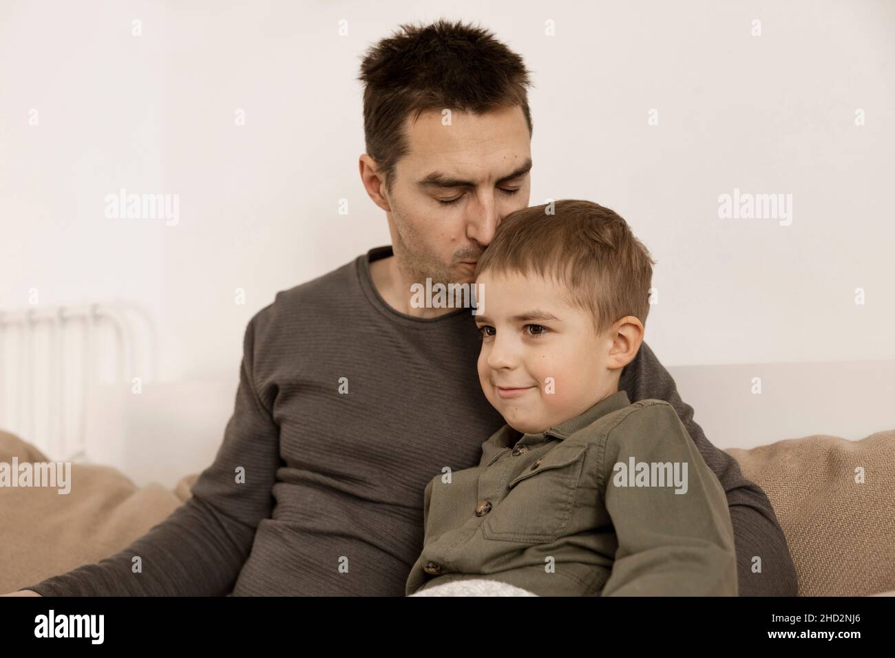 Father dad son kid boy hi-res stock photography and images - Alamy