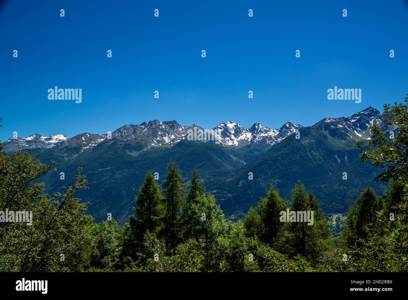 Monte bianco sunset aosta hi-res stock photography and images - Alamy