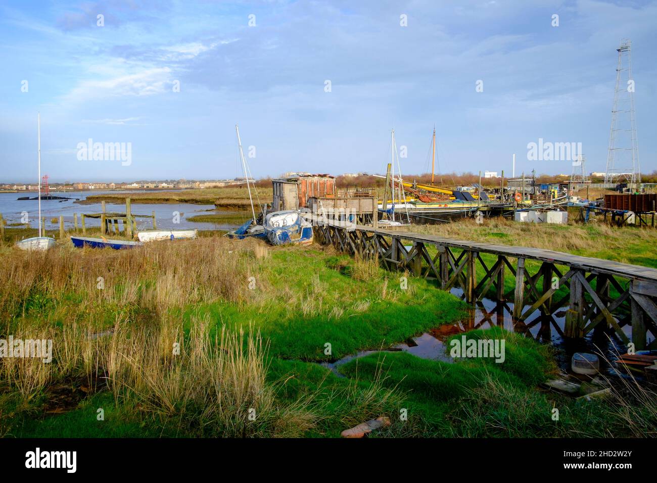 Broadness Creek on Peninsula. The area was designated a Site