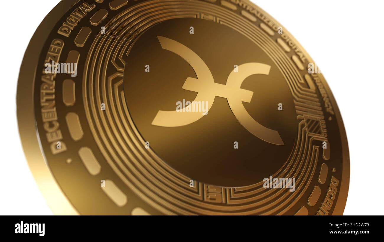 Holo cryptocurrency coin hi-res stock photography and images - Alamy