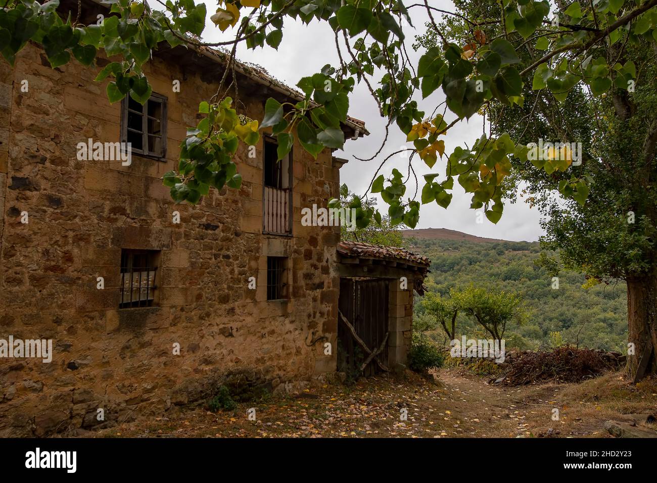 Small rural town of Loma Somera. Stock Photo