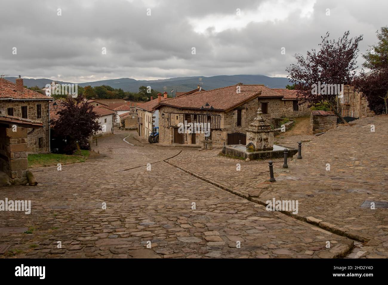 Small rural town of Loma Somera. Stock Photo