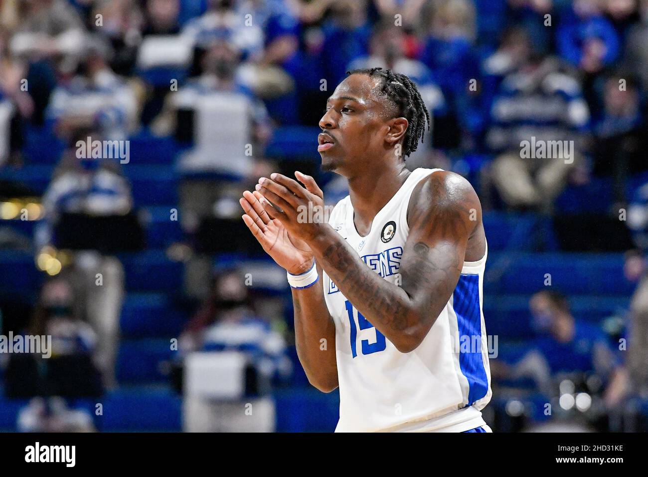 January 02, 2022 Saint Louis Billikens guard Jordan Nesbitt (15