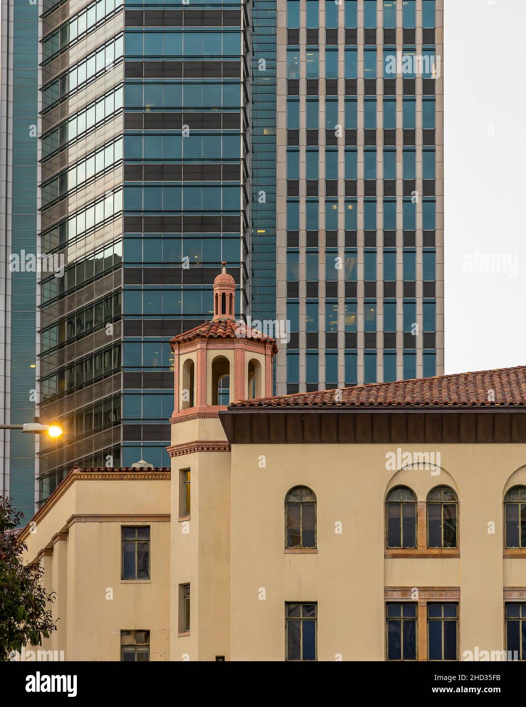 Street view in downtown Honolulu, Hawaii. Hawaii Board of Nursing