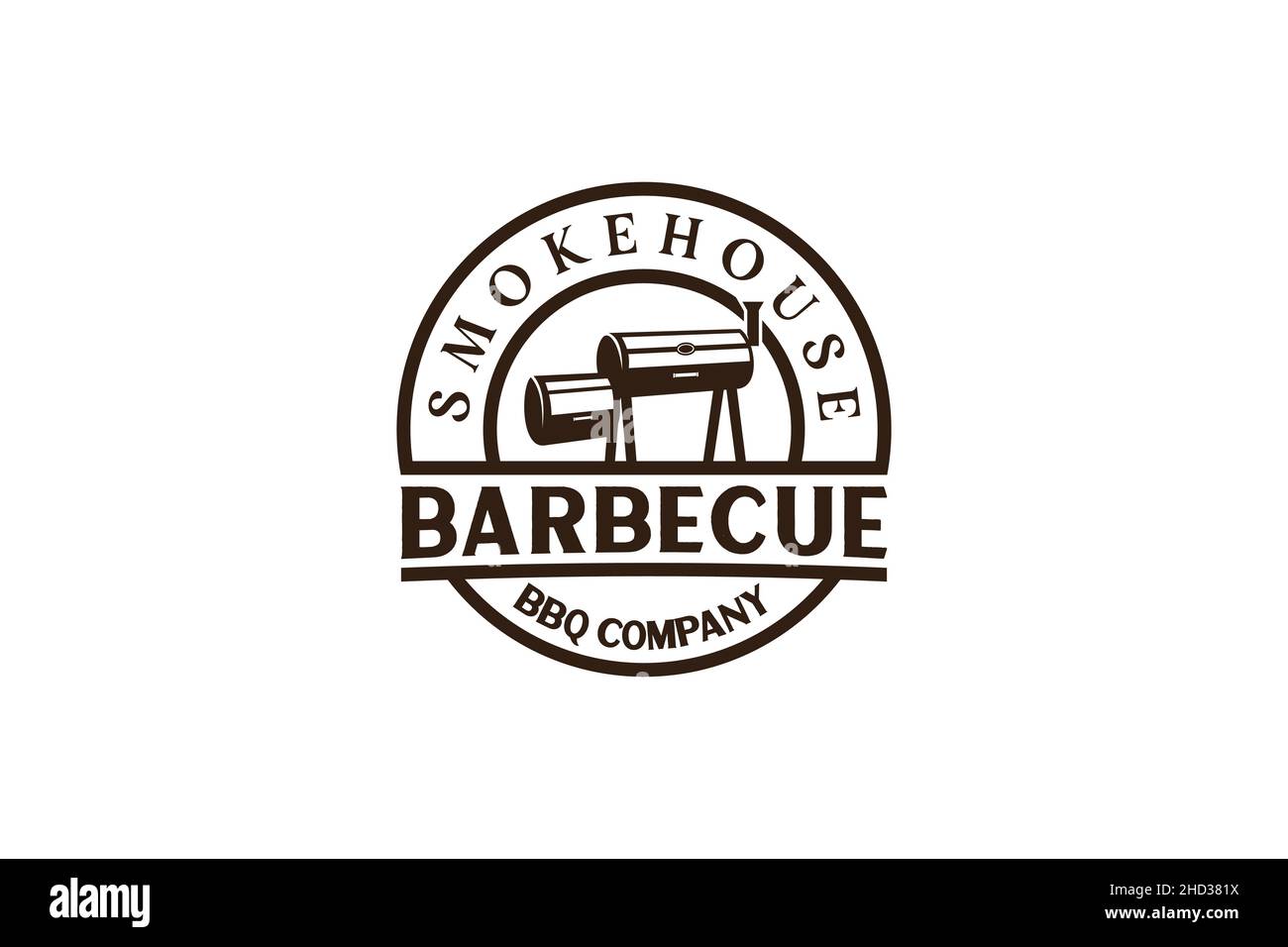Vintage Retro Rustic BBQ Grill, Barbecue, Barbeque Label Stamp Logo ...