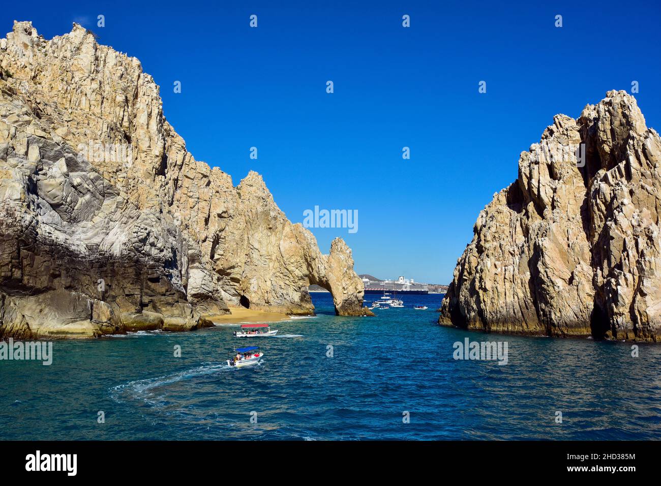 The Arch at Cabo St Lucas, Mexico Stock Photo