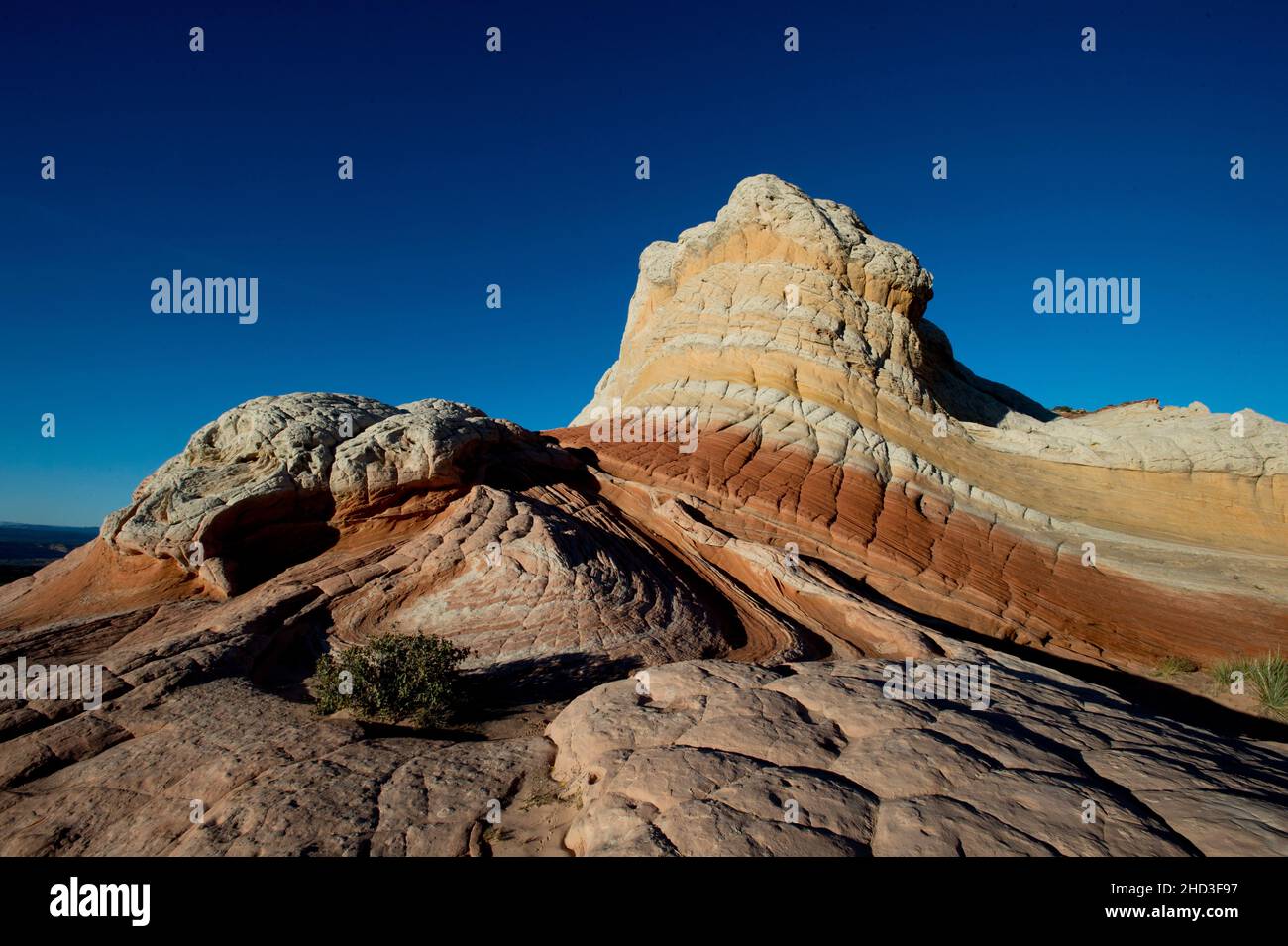 White Pocket Arizona in Vermillion Cliffs National Monument Arizona Stock Photo