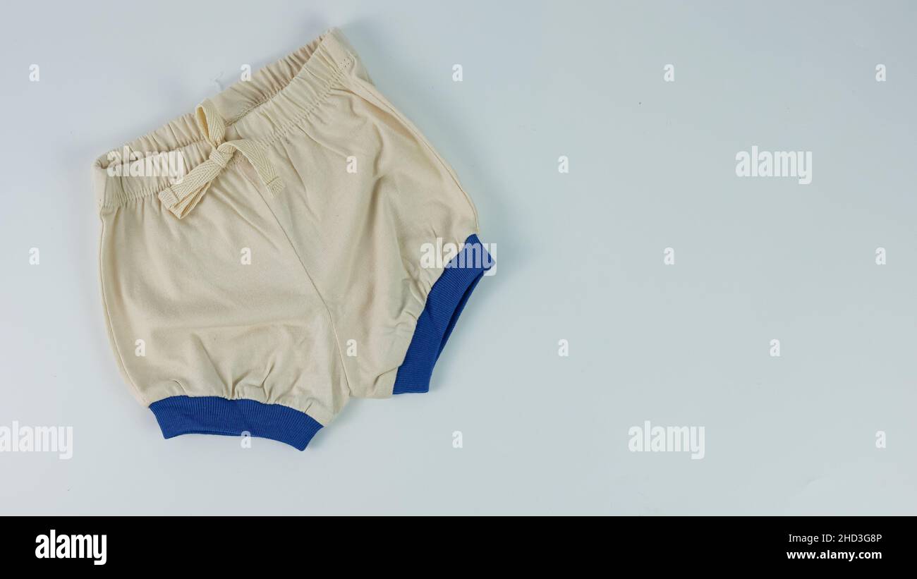 cute baby pants isolated background Stock Photo Alamy
