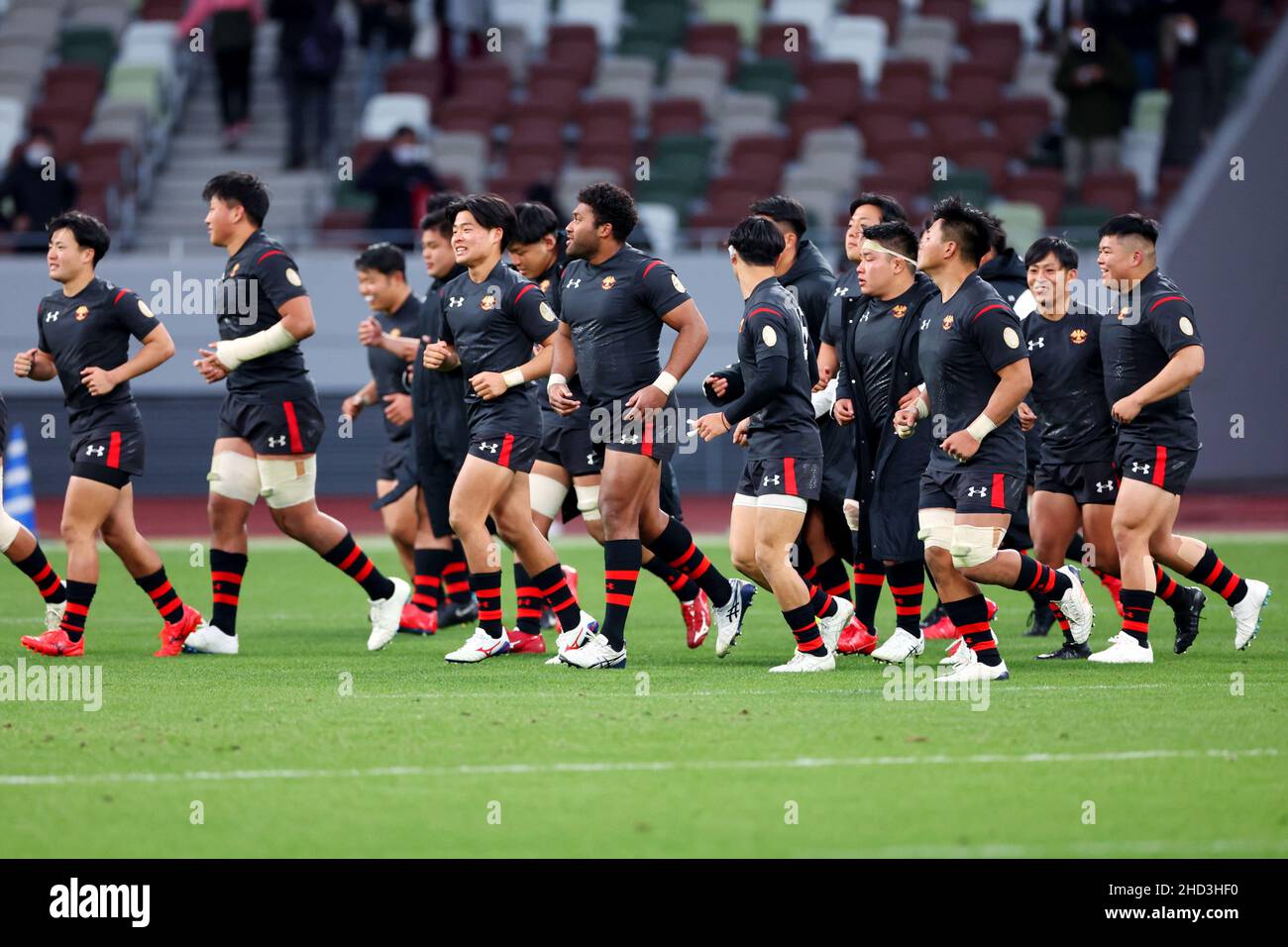 Tokyo, Japan. 2nd Jan, 2022. Teikyo University team group () Rugby