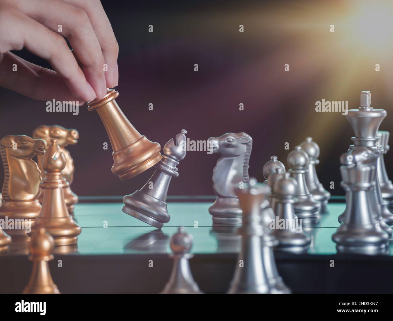 Concentrated serious boy developing chess gambit, strategy ,playing board  game to winner clever concentration and thinking child while playing chess.  Learning, tactics and analysis concept. 7292819 Stock Photo at Vecteezy