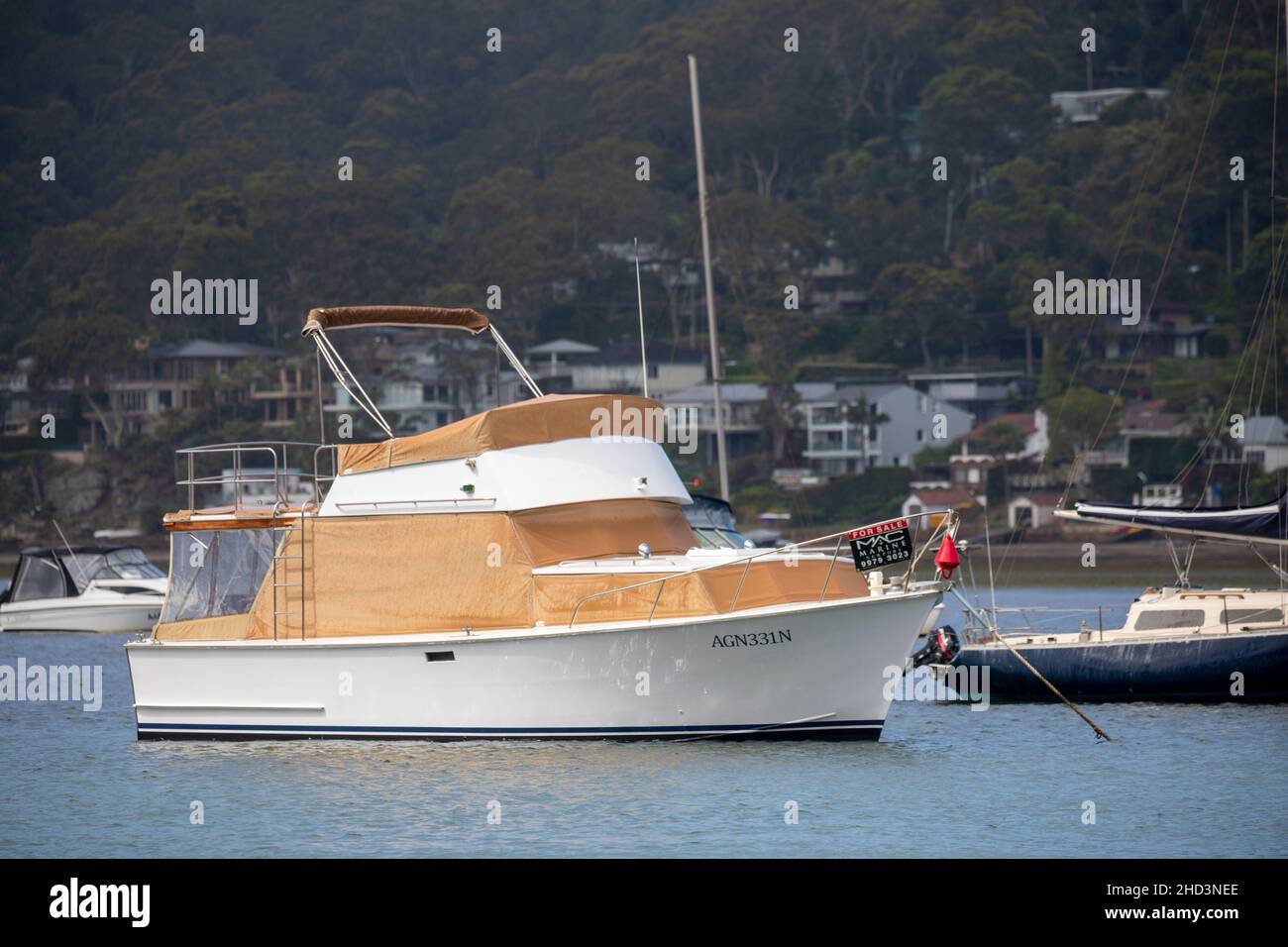 Peter Bracken manufactured wooden boat Sydney Australia, a 1969 32 foot