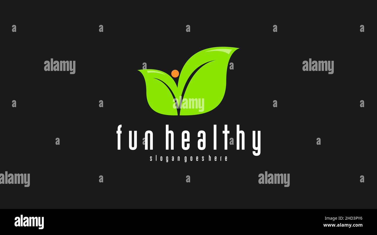 Fun and Colorful Logo Template Vector Stock Vector Image & Art - Alamy