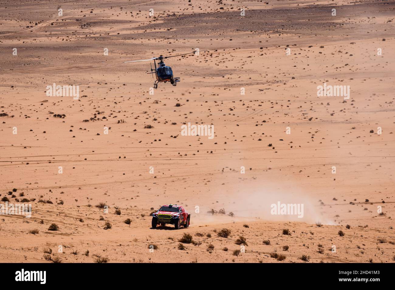 209 Prokop Martin (cze), Chytka Viktor (cze), Benzina Orlen Team, Ford Raptor RS Cross Country T1+, Auto FIA T1/T2, action during the Stage 1B of the Dakar Rally 2022 around Hail, on January 2nd, 2022 in Hail, Saudi Arabia - Photo: Florent Gooden/DPPI/LiveMedia Stock Photo